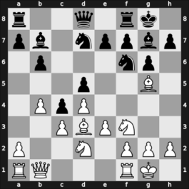 1961 New York ch-USA – Round 9 – Sherwin, James T – 1/2-1/2 – Mednis, Edmar J – G47