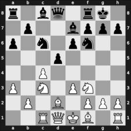 1961 New York ch-USA – Round 10 – Kramer, Gerald – 1/2-1/2 – Turner, Abe J – G49