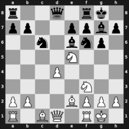 1961 New York ch-USA – Round 11 – Sherwin, James T – 1-0 – Berliner, Hans – G56