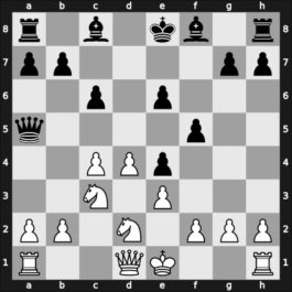 1961 Oberhausen etc – Round 1 – Albareda, Miguel – 1/2-1/2 – Troeger, Paul – G19