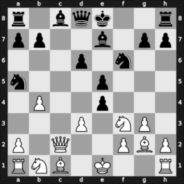 1961 Oberhausen etc – Round 1 – Lengyel, Laszlo – 1/2-1/2 – Tolush, Alexander – G32
