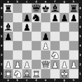 1961 Oberhausen etc – Round 1 – Bagirov, Vladimir – 1/2-1/2 – Szily, Jozsef – G44