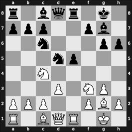 1961 Oberhausen etc – Round 1 – Udovcic, Mijo – 1/2-1/2 – Puig, Pedro – G57
