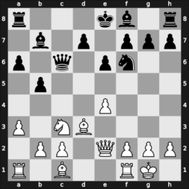 1961 Oberhausen etc – Round 2 – Unzicker, Wolfgang – 1/2-1/2 – Pachman, Ludek – G70