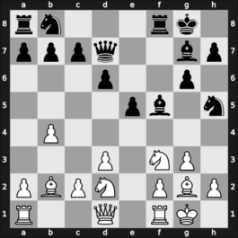1961 Oberhausen etc – Round 2 – Smyslov, Vladimir – 1-0 – Matulovic, Milan – G79