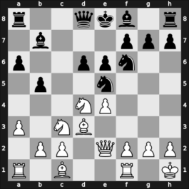 1961 Oberhausen etc – Round 3 – Milic, Bozidar – 1/2-1/2 – Franco, Z. – G90