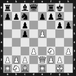 1961 Oberhausen etc – Round 3 – Petrosian, Tigran A. – 1-0 – Jansa, Vlastimil – G92