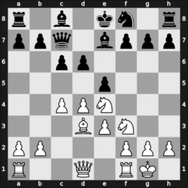 1961 Oberhausen etc – Round 4 – Niephaus, Walter – 1/2-1/2 – Garcia Aruca, Francisco Fernando – G105