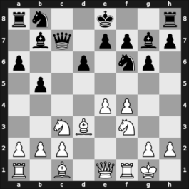 1961 Oberhausen etc – Round 4 – Pogats, Jozsef Jr. – 0-1 – Polugaevsky, Lev – G112