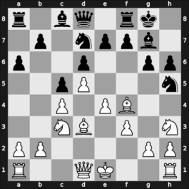 1961 Oberhausen etc – Round 5 – Alvarez Navarro, Maria Ele – 0-1 – Ujtelky, Maximilian – G126