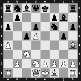 1961 Oberhausen etc – Round 5 – Florian, Tibor – 0-1 – Matulovic, Milan – G128