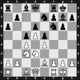 1961 Oberhausen etc – Round 5 – Pachman, Ludek – 1/2-1/2 – Perez Perez, Francisco Jose – G132