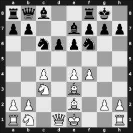 1961 Oberhausen etc – Round 5 – Pesch, Werner – 1/2-1/2 – Polugaevsky, Lev – G134