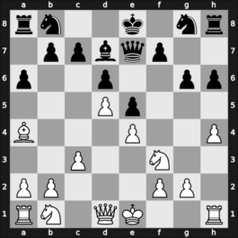 1961 Oberhausen etc – Round 5 – Djurasevic, Branislav – 1/2-1/2 – Lengyel, Laszlo – G138