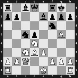 1961 Oberhausen etc – Round 6 – Trapl, Jindrich – 1/2-1/2 – Navarovszky, Laszlo – G150
