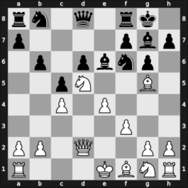 1961 Oberhausen etc – Round 6 – Saborido Carre, Rafael – 0-1 – Keres, Paul – G155