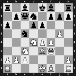 1961 Oberhausen etc – Round 6 – Tal, Mikhail – 1-0 – Toran Albero, Roman – G158
