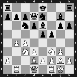 1961 Oberhausen etc – Round 7 – Udovcic, Mijo – 0-1 – Korchnoi, Viktor – G169