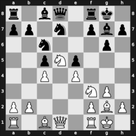 1961 Oberhausen etc – Round 7 – Smyslov, Vladimir – 1-0 – Matulovic, Milan – G170