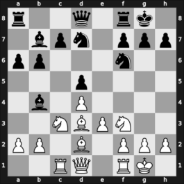 1961 Oberhausen etc – Round 7 – Gligorić, Svetozar – 1/2-1/2 – Tal, Mikhail – G175
