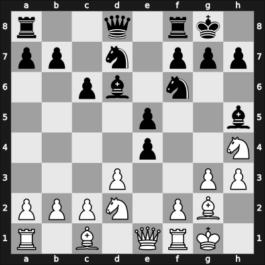 1961 Oberhausen etc – Round 7 – Barcza, Gedeon – 1/2-1/2 – Saborido Carre, Rafael – G189