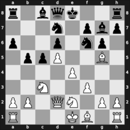 1961 Oberhausen etc – Round 8 – Franco, Z. – 1/2-1/2 – Milic, Bozidar – G198