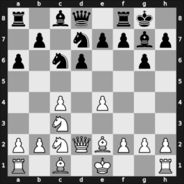 1961 Oberhausen etc – Round 8 – Perez Perez, Francisco Jose – 1/2-1/2 – Gligorić, Svetozar – G203
