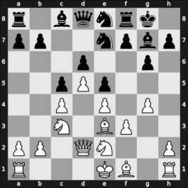 1961 Oberhausen etc – Round 9 – Pfeiffer, Gerhard – 1/2-1/2 – Puig, Pedro – G224