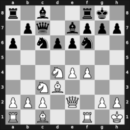1961 Oberhausen etc – Round 9 – Teschner, Rudolf – 1/2-1/2 – Saborido Carre, Rafael – G229