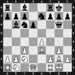 1961 Oberhausen etc – Round 9 – Hort, Vlastimil – 1/2-1/2 – Matanovic, Aleksandar – G235