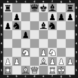 1961 Oberhausen etc – Round 10 – Weise, Daniel, Dr. – 1/2-1/2 – Bagirov, Vladimir – G240