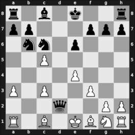 1961 Oberhausen etc – Round 10 – Polugaevsky, Lev – 1-0 – Niephaus, Walter – G243