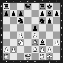 1961 Oberhausen etc – Round 10 – Schuster, Thomas – 0-1 – Taimanov, Mark E – G244