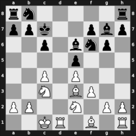 1961 Palanga Baltic Ch – Round ? – Vistaneckis, Isakas – 1/2-1/2 – Mikenas, Vladas – G32