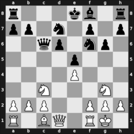 1961 Palanga Baltic Ch – Round ? – Nei, Iivo – 1/2-1/2 – Peterson, Andrejs – G38