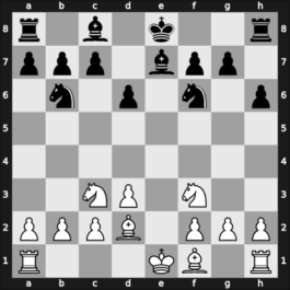 1961 Palanga Baltic Ch – Round ? – Peterson, Andrejs – 1/2-1/2 – Maslov, Leonid P – G54