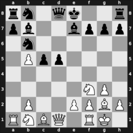 1961 ROM Ch – Round 2 – Botez, Constantin – 1-0 – Fischer, Johann – G11