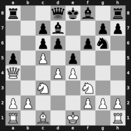 1961 ROM Ch – Round 3 – Szabo, Iuliu inactive – 0-1 – Ciocaltea, Victor – G19
