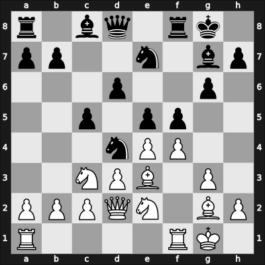 1961 ROM Ch – Round 4 – Urseanu, Veniamin – 0-1 – Radovici, Corvin – G23