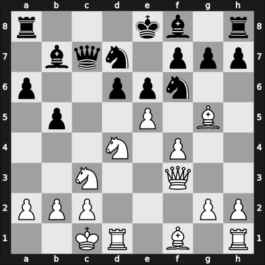 1961 ROM Ch – Round 4 – Georgescu, Vasile Sr – 1-0 – Szabo, Iuliu inactive – G24
