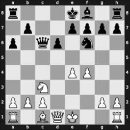 1961 ROM Ch – Round 8 – Ciocaltea, Victor – 1/2-1/2 – Gheorghiu, Florin – G50
