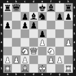 1961 ROM Ch – Round 9 – Bozdoghina, Constantin – 0-1 – Ciocaltea, Victor – G58