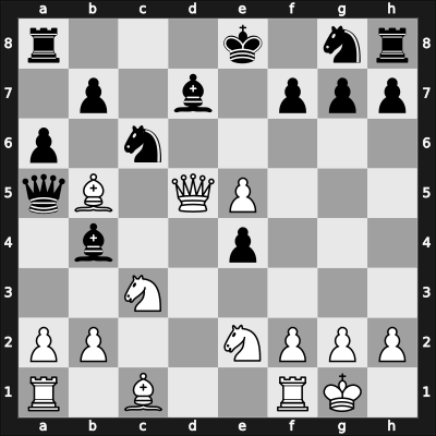 1961 ROM Ch – Round 13 – Botez, Constantin – 1-0 – Puscasiu, Octavian – G82