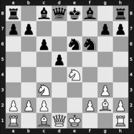 1961 ROM Ch – Round 14 – Mititelu, Gheorghe – 1/2-1/2 – Gheorghiu, Florin – G88