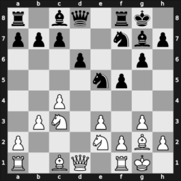 1961 ROM Ch – Round 15 – Gunsberger, Alexander – 1/2-1/2 – Ciocaltea, Victor – G95