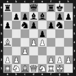 1961 Reggio Emilia 6162 04th – Round ? – Sanz Aguado, Jose – 1/2-1/2 – Ghitescu, Theodor – G9