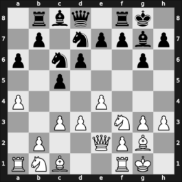 1961 Reggio Emilia ITA – Round 6 – Bartolome Sanz, Jose – 1/2-1/2 – Haag, Ervin – G9