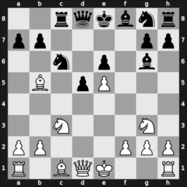 1961 Reggio Emilia ITA – Round 8 – Gragger, Anton Fritz – 1/2-1/2 – Haag, Ervin – G15