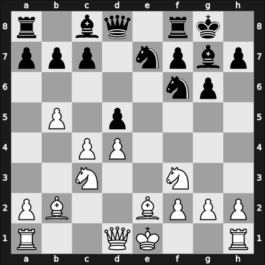 1961 Rheda ch OWL – Round 5 – Speer, Albrecht – 1-0 – Mohrenstecher, Juergen – G9