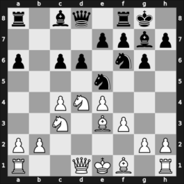 1961 Rostov – Round 1 – Bondarevsky, Igor – 0-1 – Taimanov, M. – G3